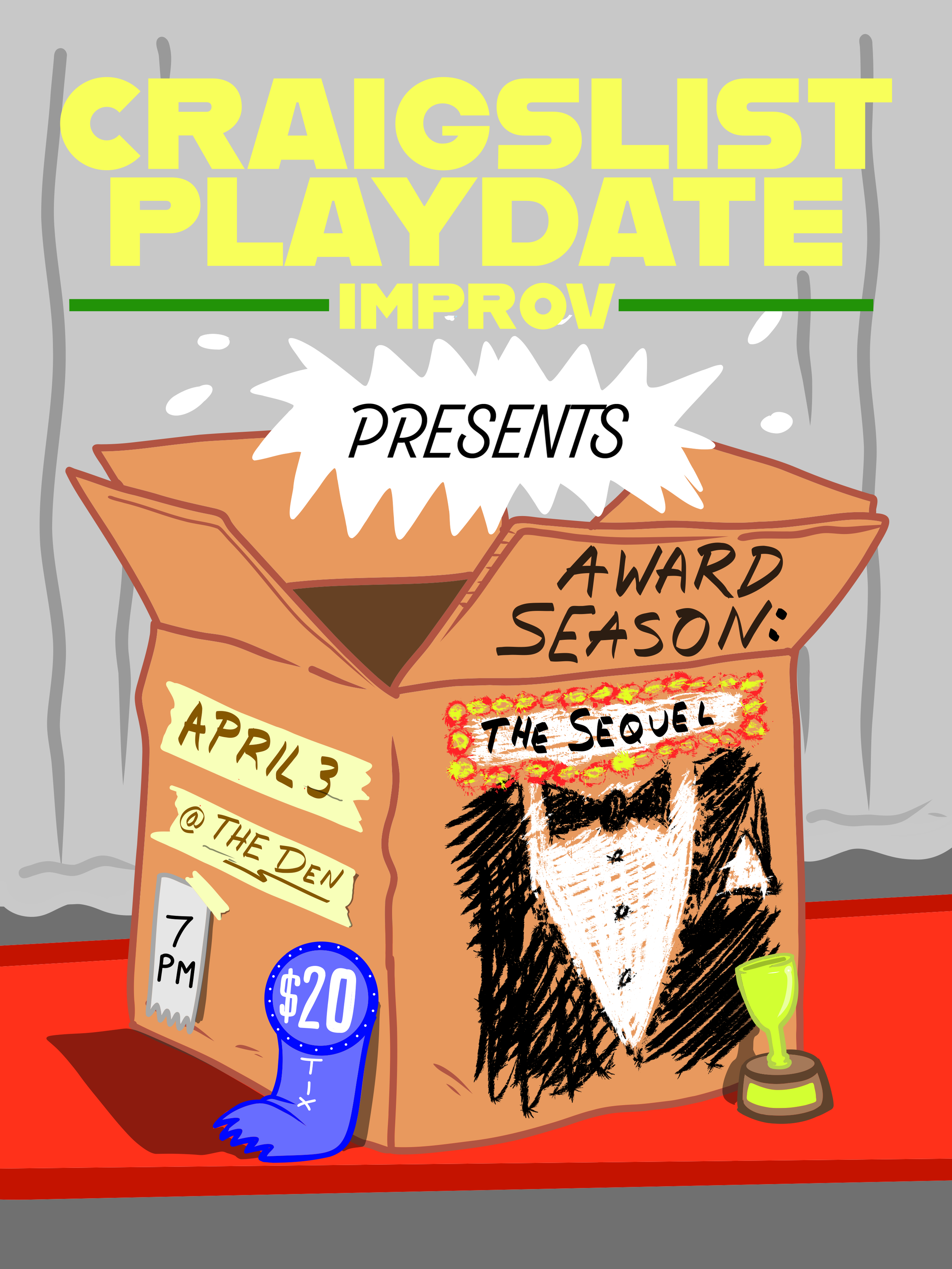 Craigslist Playdate Presents Award Season: The Sequel