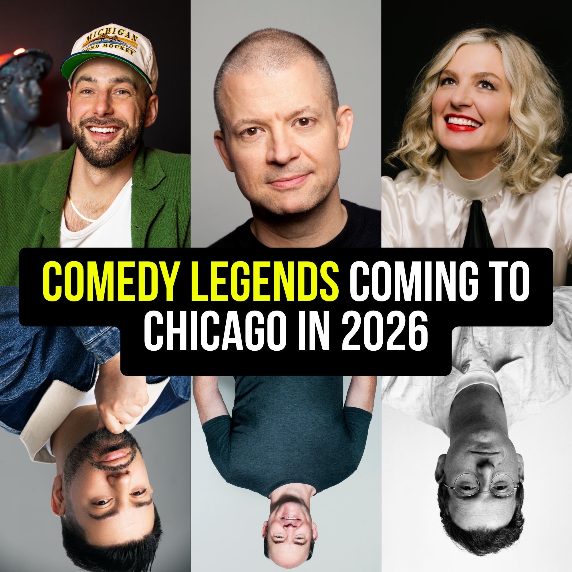 Comedy Legends Coming to Chicago in 2026