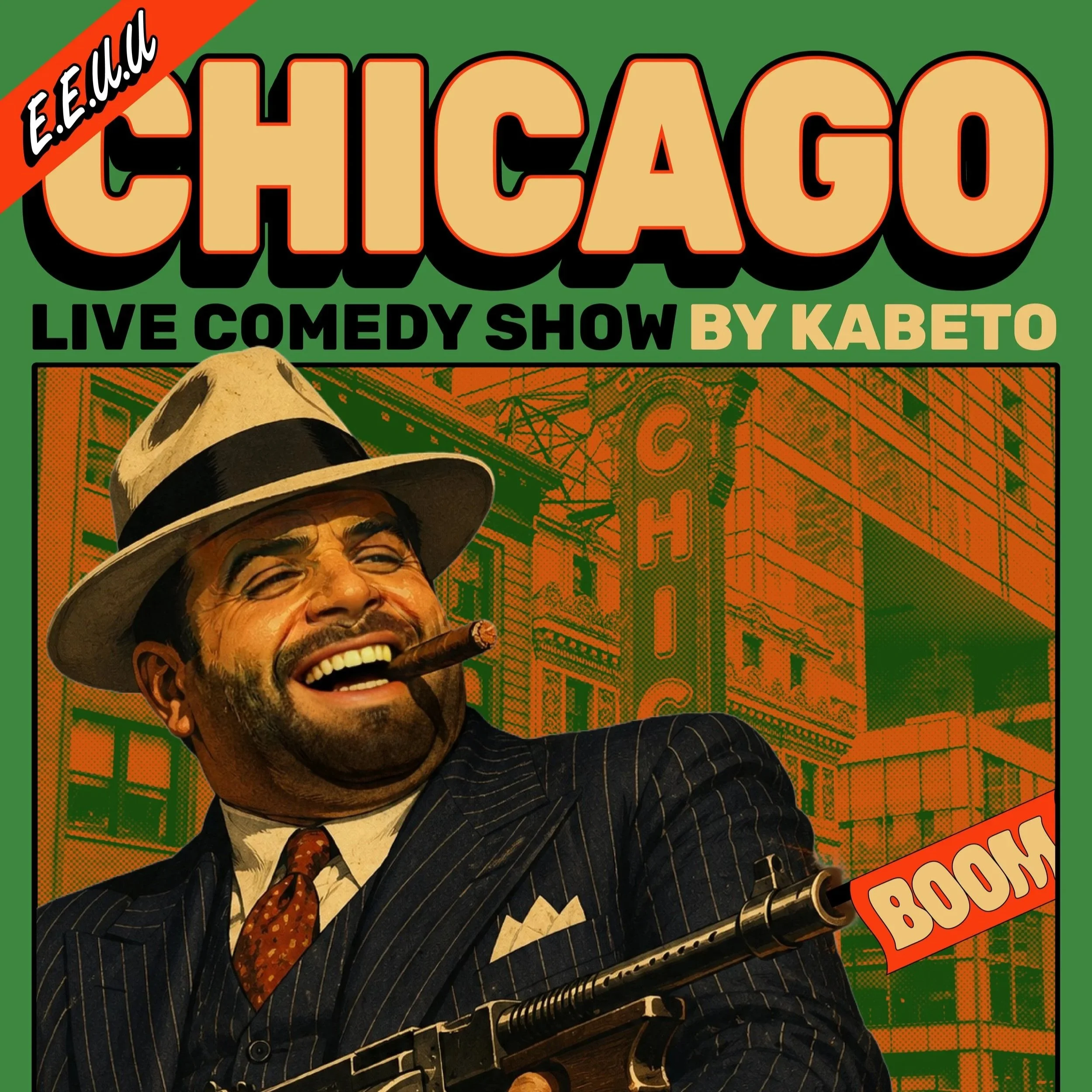 Chicago: Live Comedy Show by Kabeto