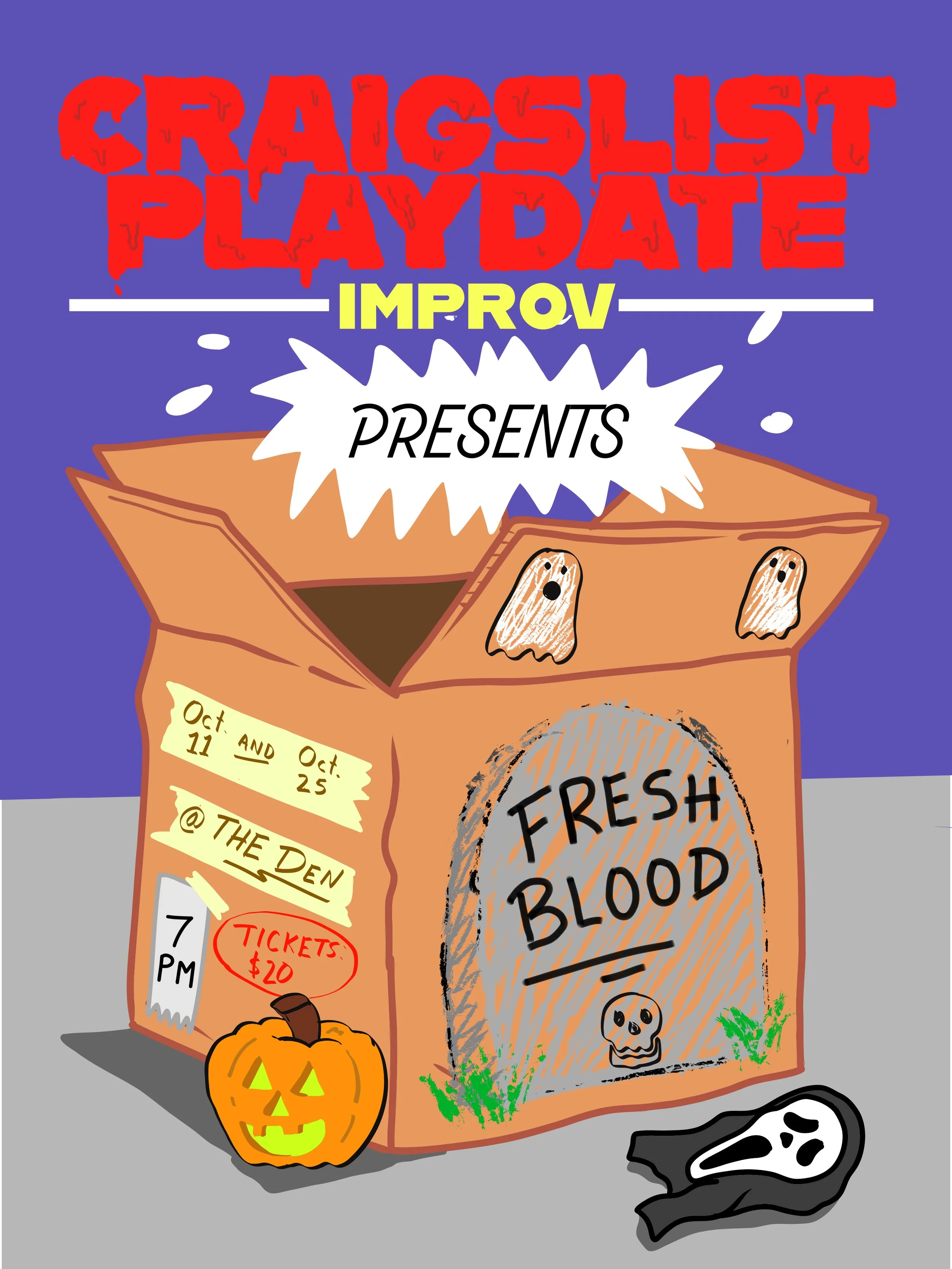Craigslist Playdate Presents "Fresh Blood"