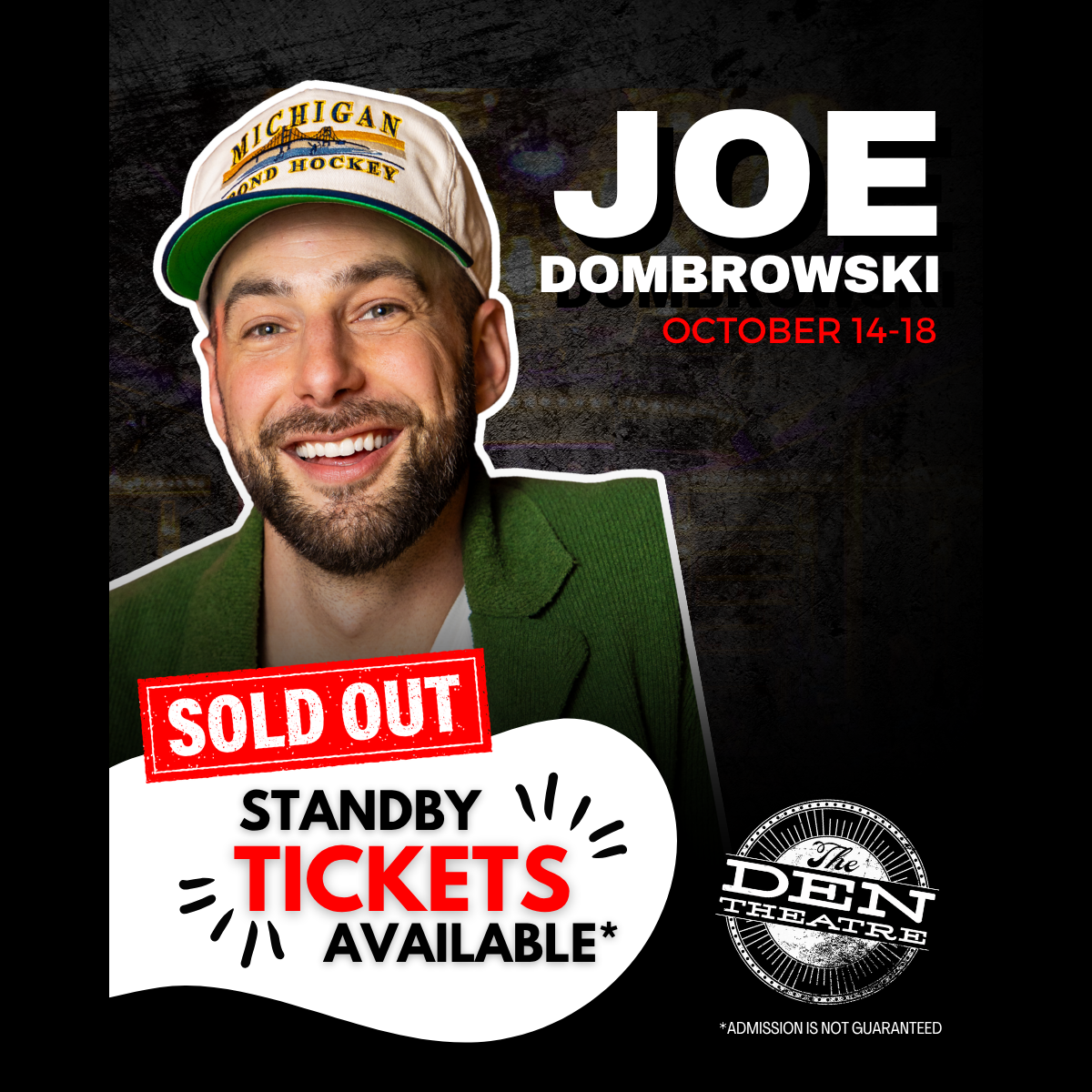 Joe Dombrowski Standby