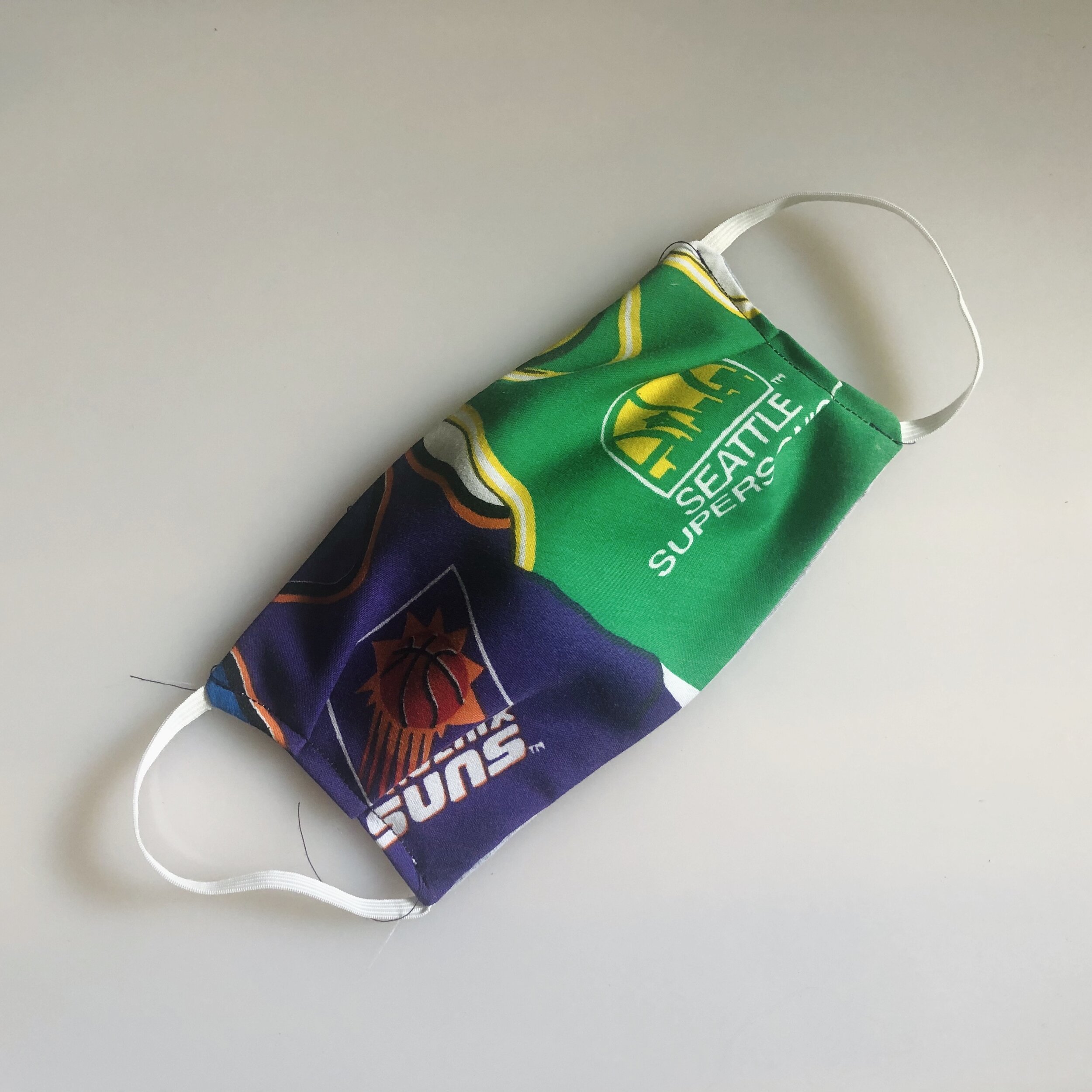 PHX SUNS X SEATTLE SUPER SONICS FACE MASK