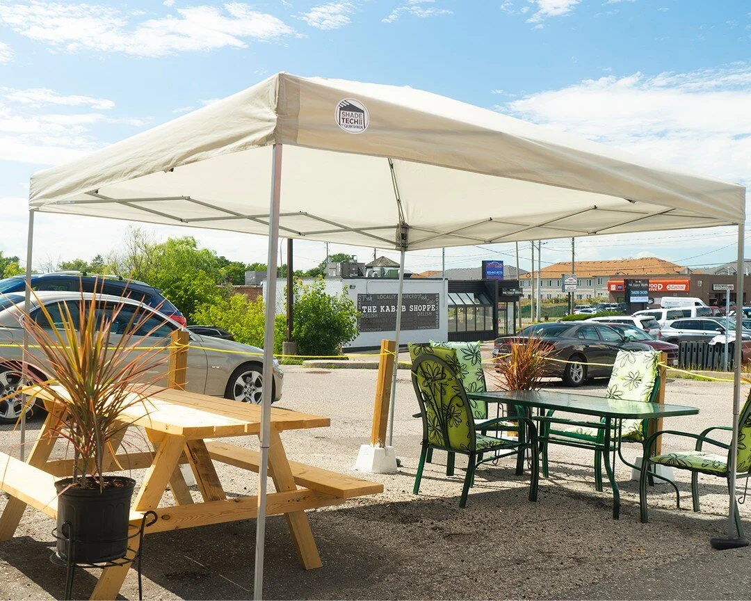 🌴 Patio Oasis! 🌴 Our patio has achieved its final form and is ready for socially-distancing Adventurers! Up to 6 people from your social circle to a table, and tables are six feet apart. Grab a juicy Patio Combo while you're here 😘👌#WhatsNewWedne