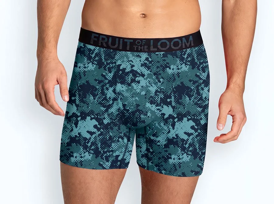 Camo pattern, underwear 