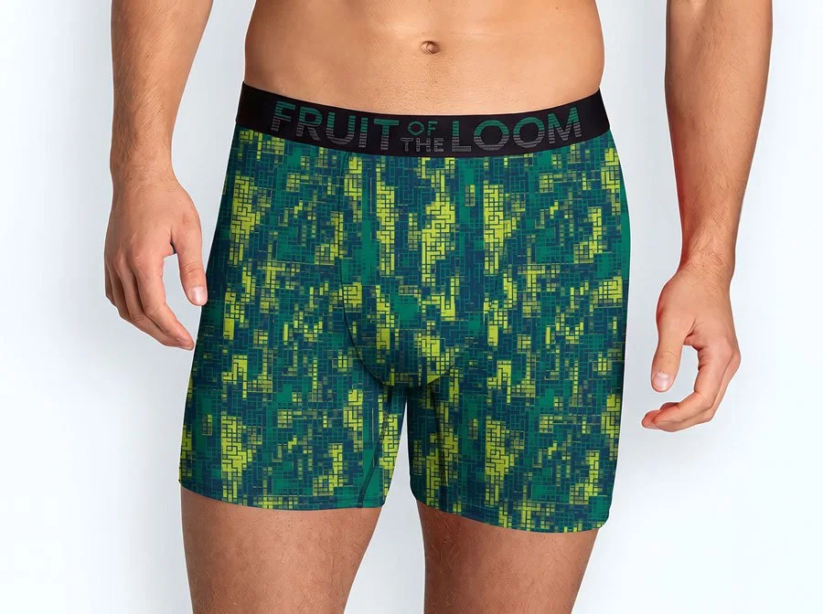 Camo pattern, underwear 