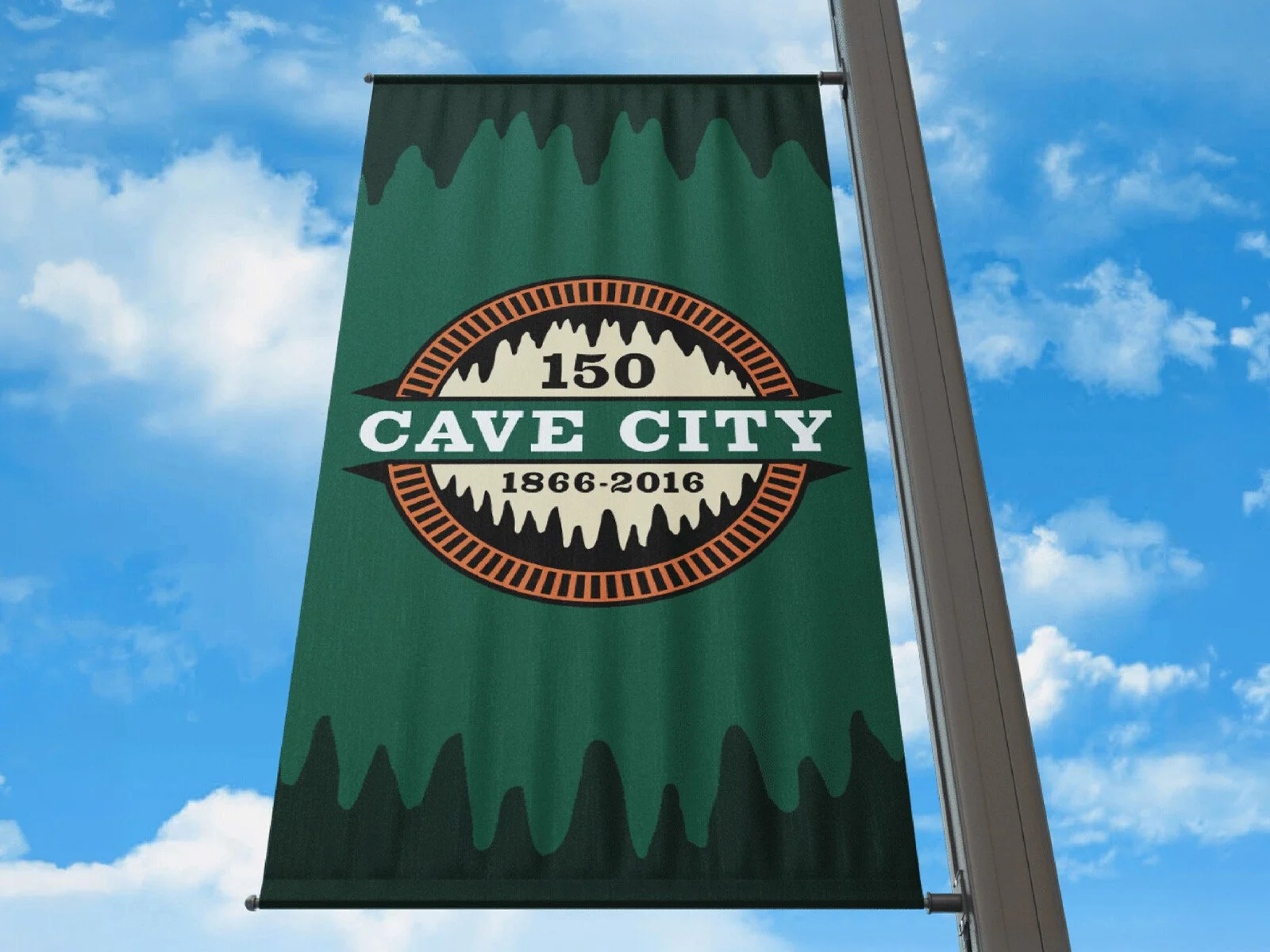 Cave City logo banner