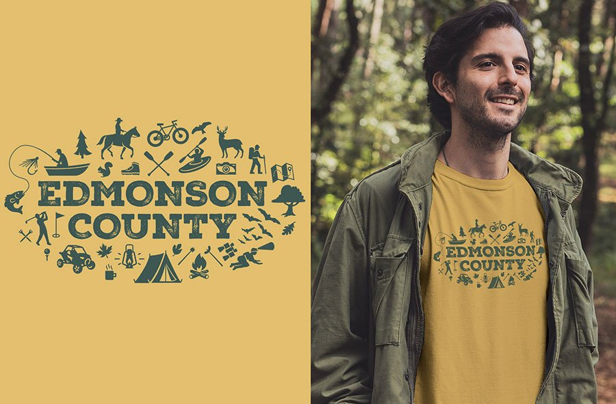 Edmonson County Tourism Commission T-shirt Graphics