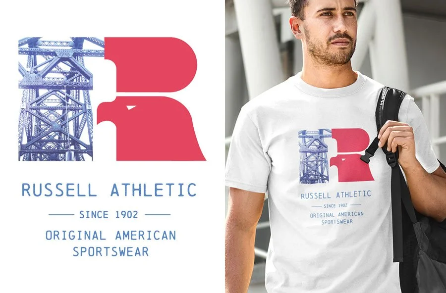 Photographic Logo T-shirt Graphic