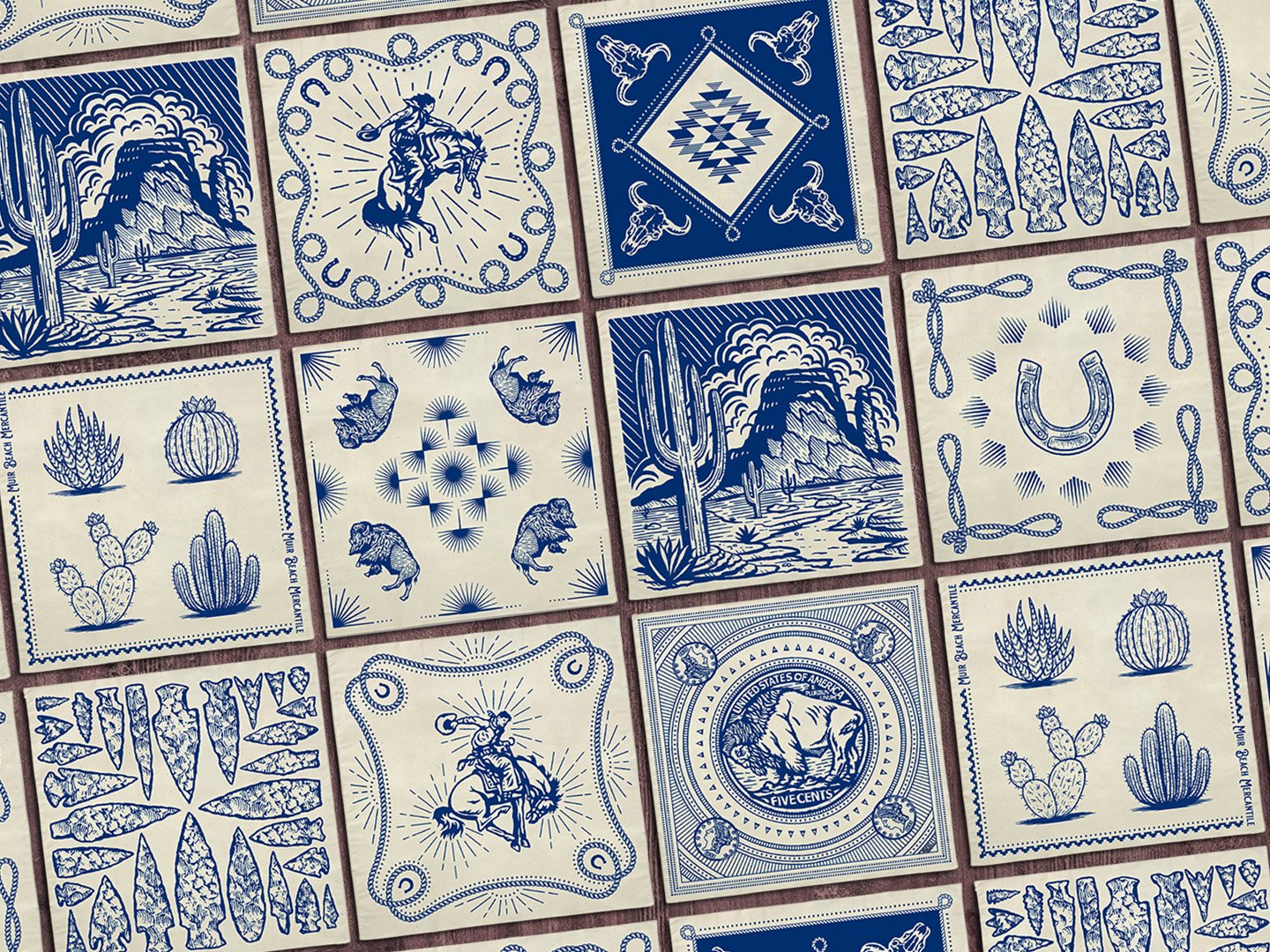 Sausalito Mercantile handkerchiefs