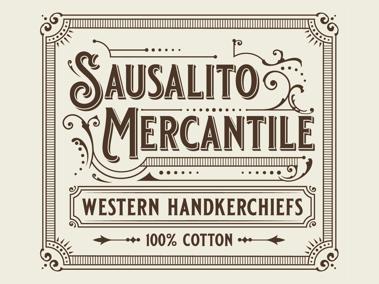 Branding, Product Design, Illustration: Sausalito Mercantile