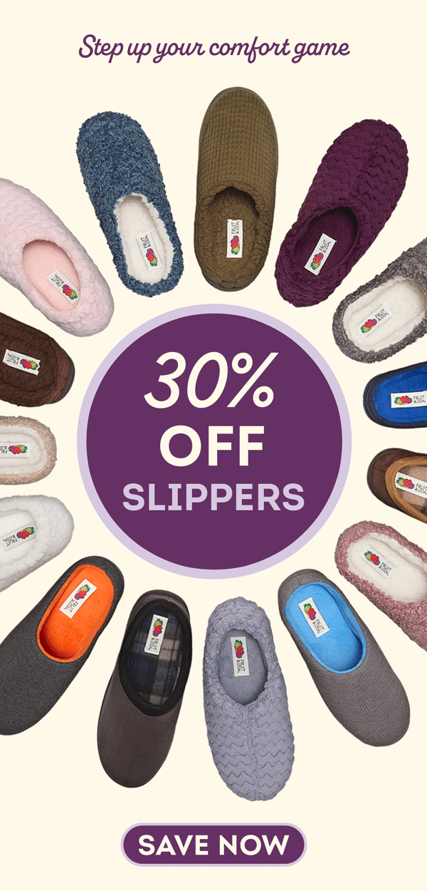 Email Graphic - Slipper Sale Animation GIF