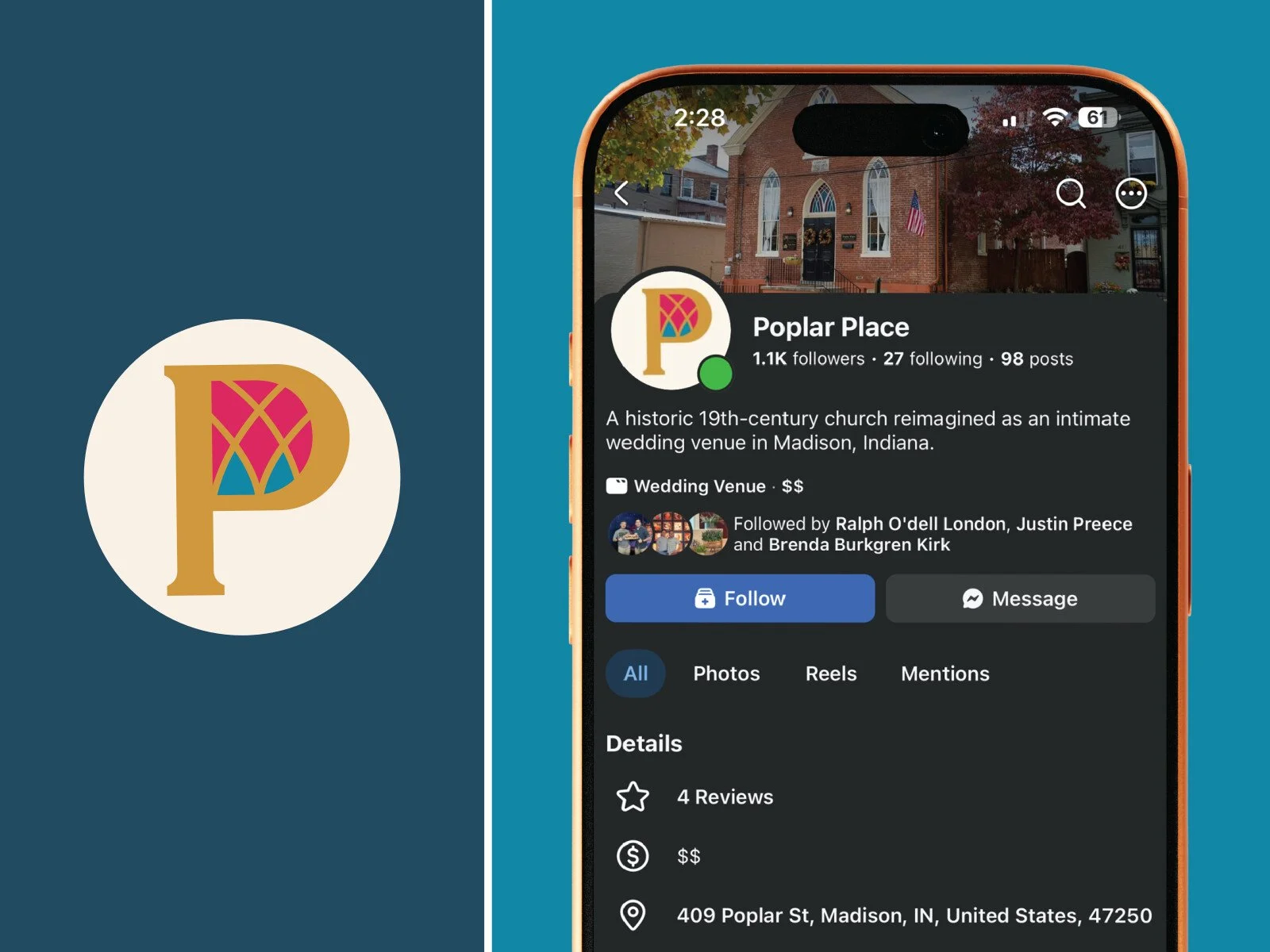 Poplar Place alternative logo
