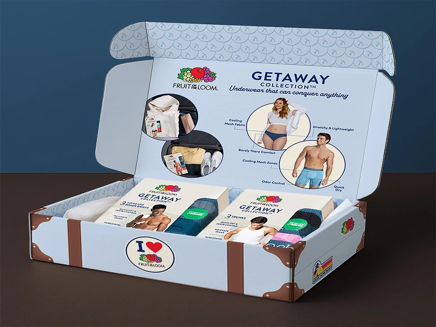 Packaging Design: Fruit of the Loom