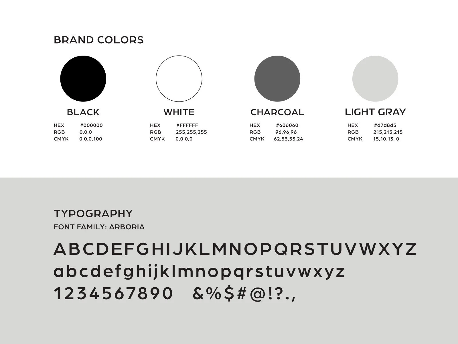 Austin Chatelain Architect Logo color palette and typography