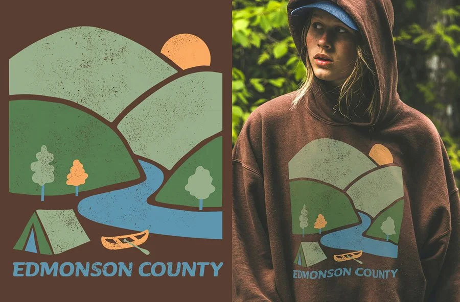 Edmonson County Tourism Commission T-shirt Graphics