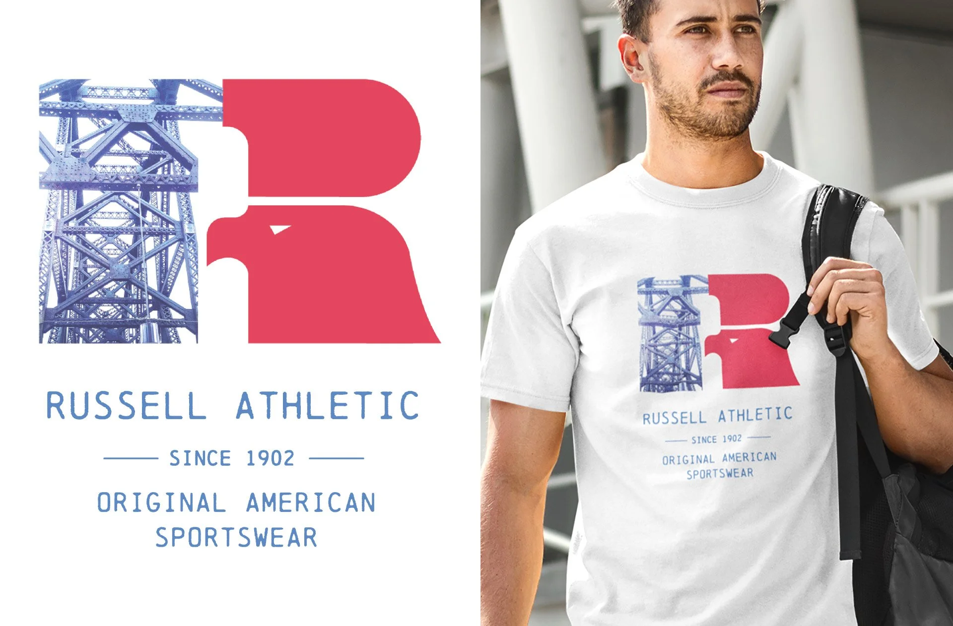 Russell Athletic screen print