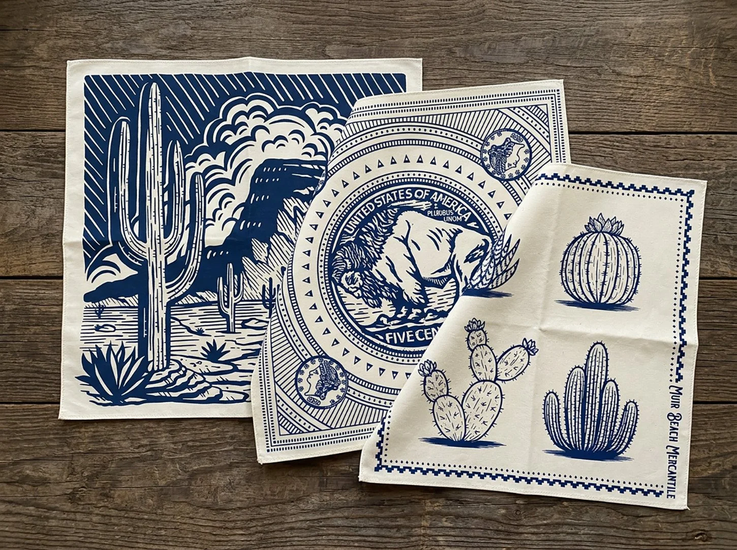 Sausalito Mercantile handkerchiefs