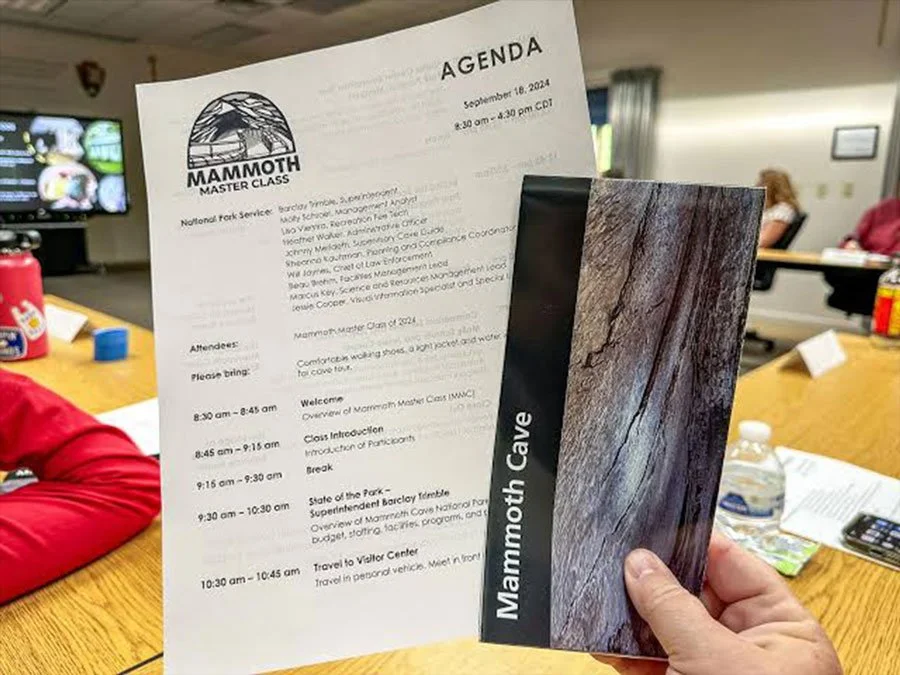 Mammoth Master Class meeting agenda paperwork