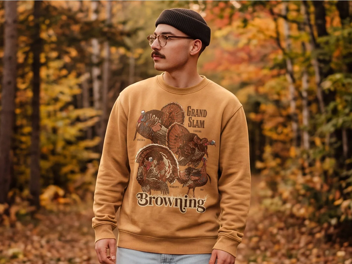 Browning Turky Grand Slam screen print