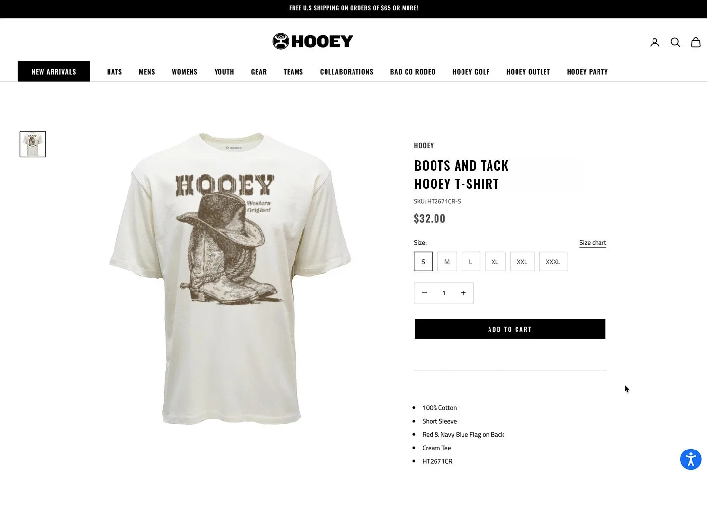 Boots and Tack Hooey Shirt website