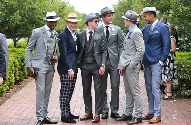 TRACK SIDE LOOKS FOR MEN THIS SPRING RACING CARNIVAL