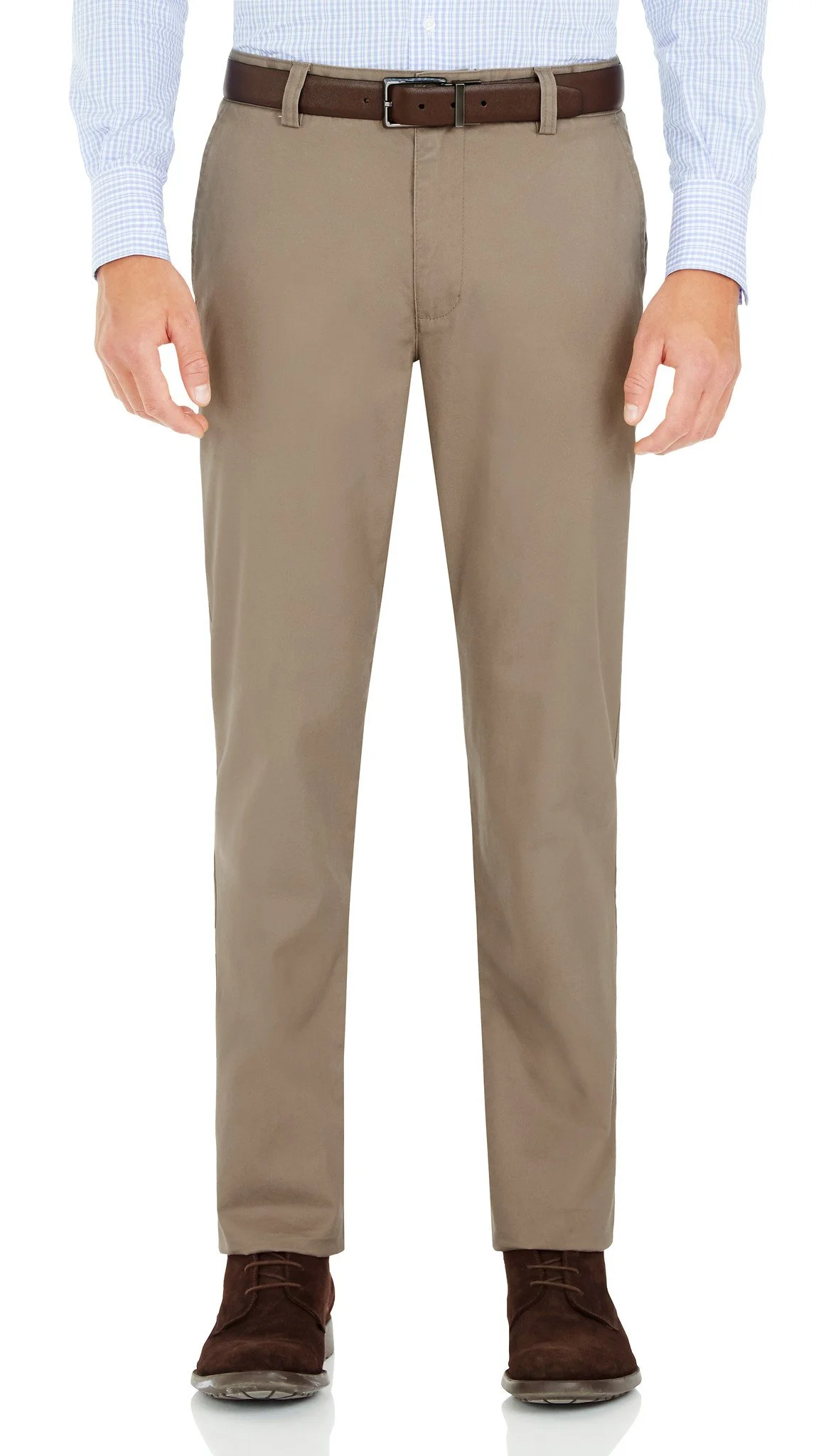 Bennett Cotton Chinos in Oak — Ron 