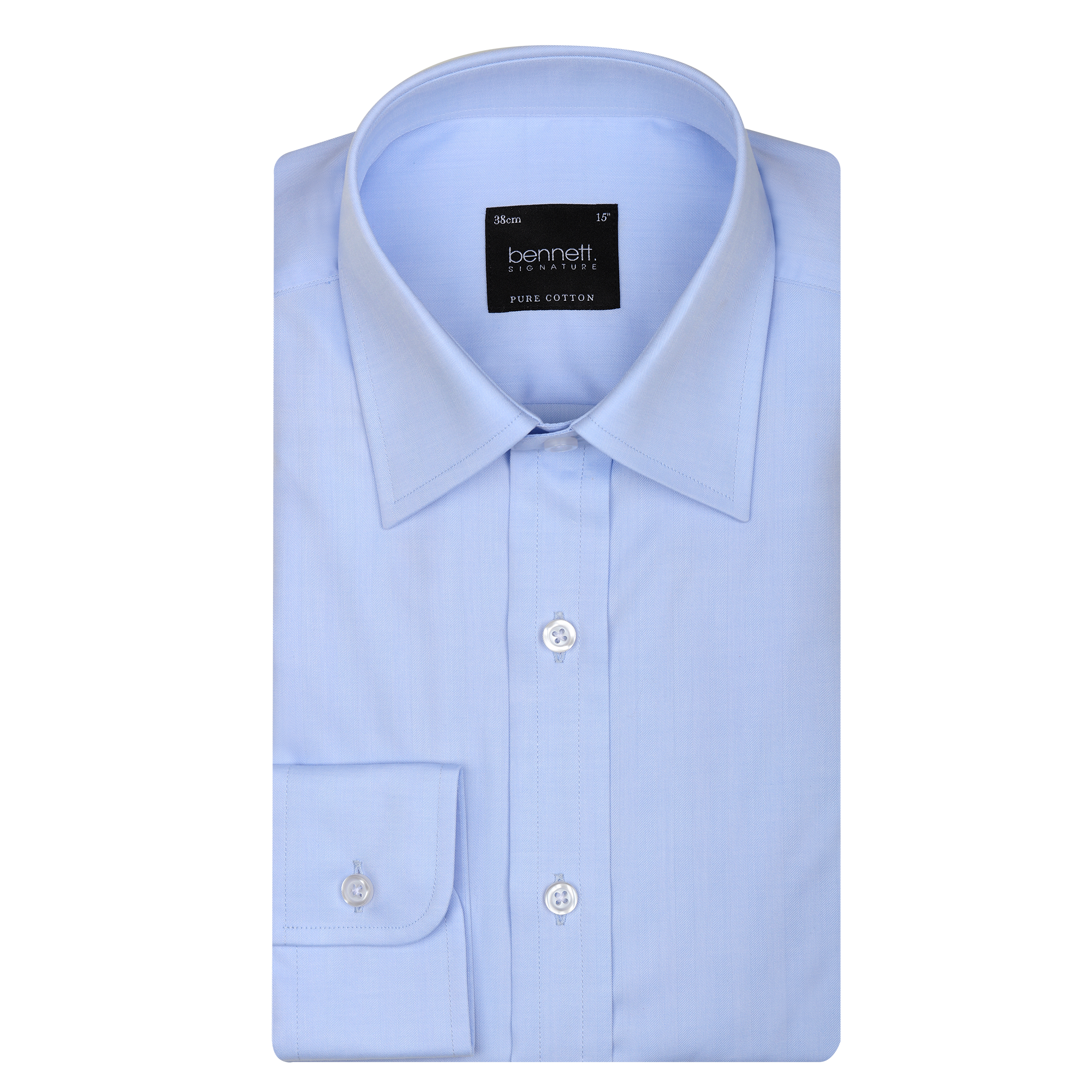 Bennett Signature Business Shirt in Sky 
