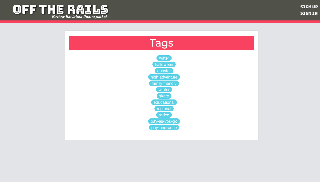 Tag List