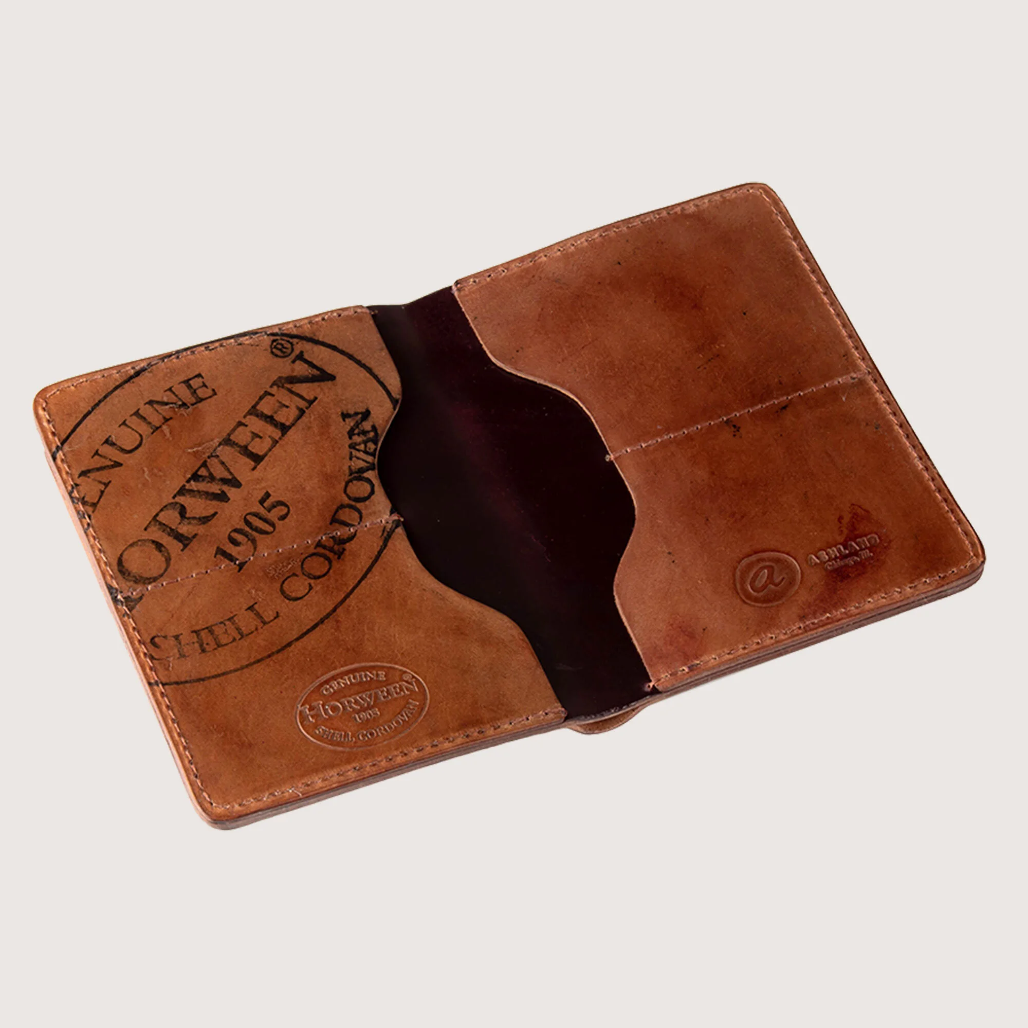 Fat Herbie Leather Wallet by Ashland Leather The Tannery Row
