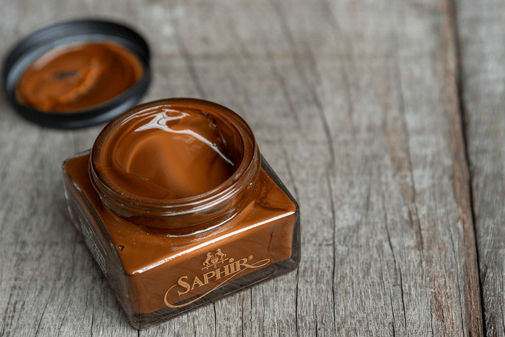 saphir tobacco brown Saphir • Oiled Leather Cream
