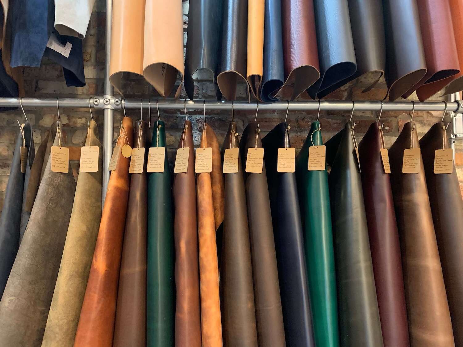 Horween Montana Bison Leather, The Tannery Row