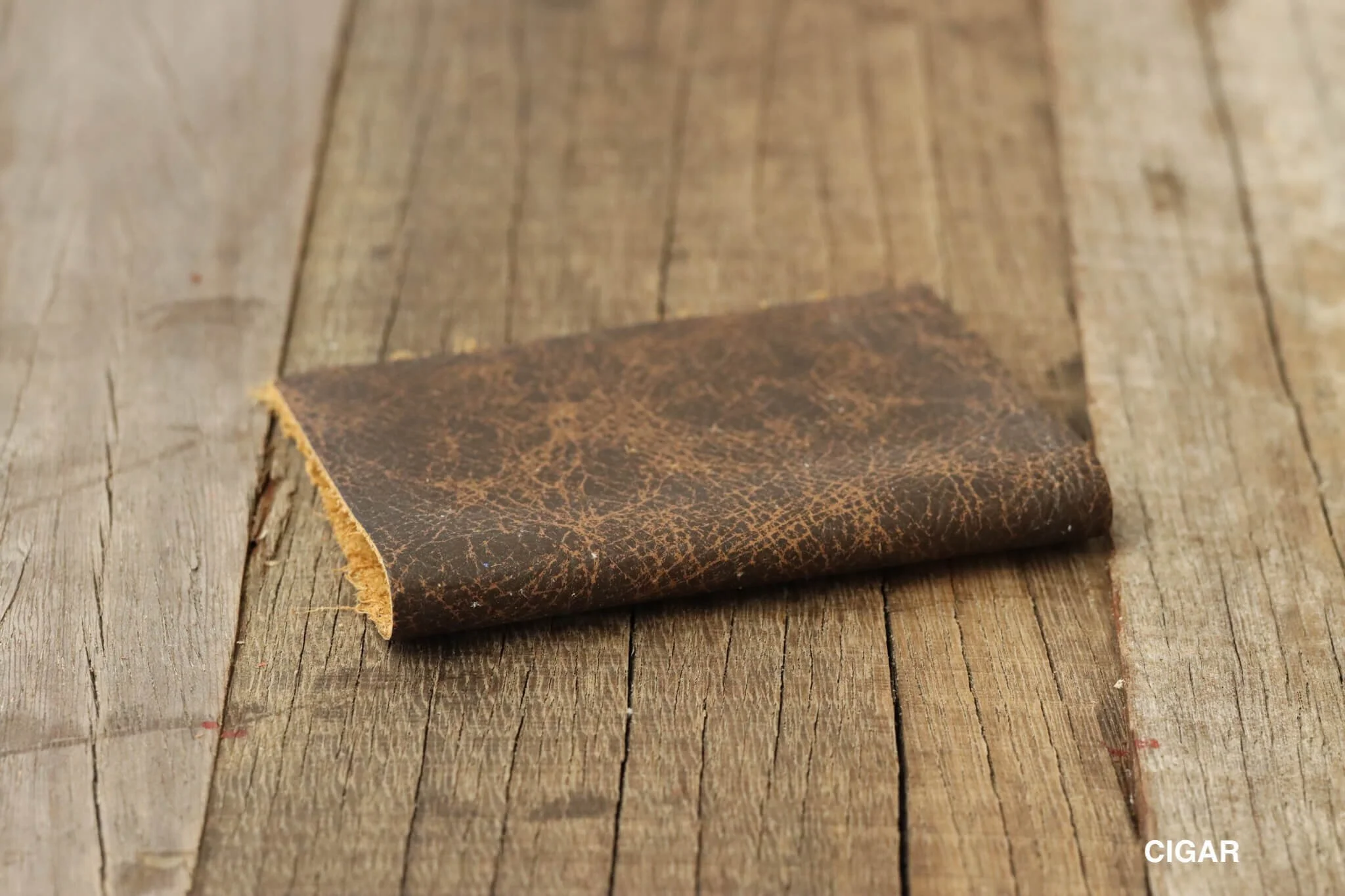 Arazzo Boulder Upholstery Leather in Cigar