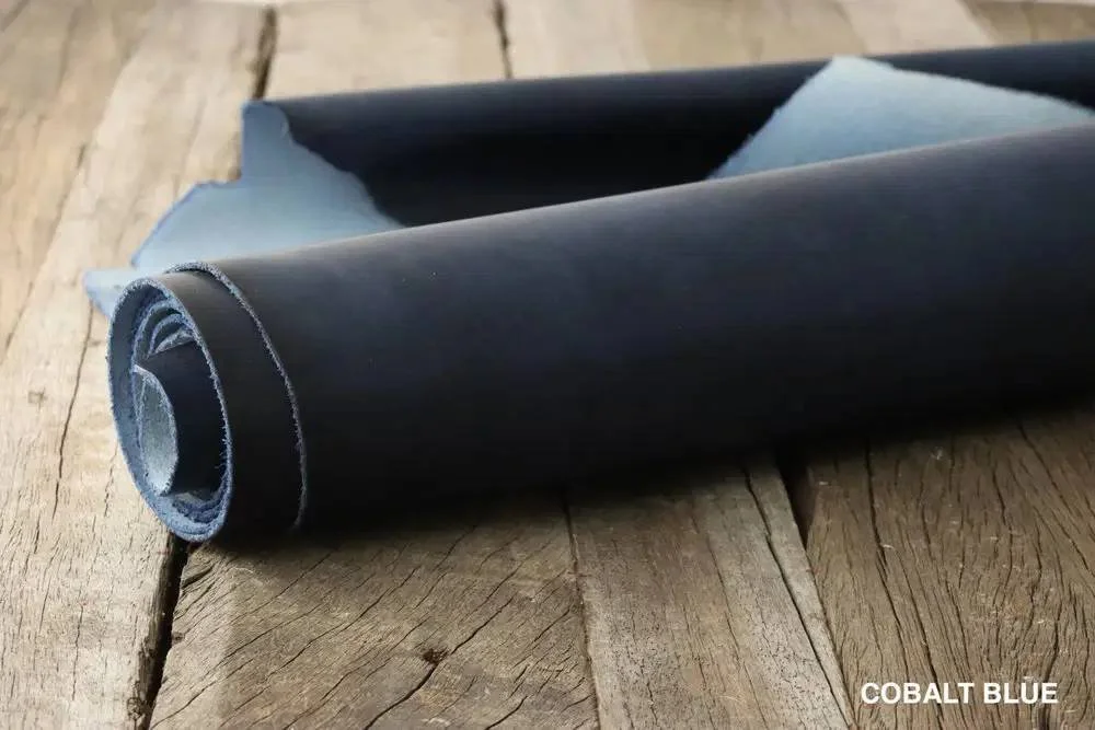 Horween Dublin, Cobalt Blue, leather (Copy)