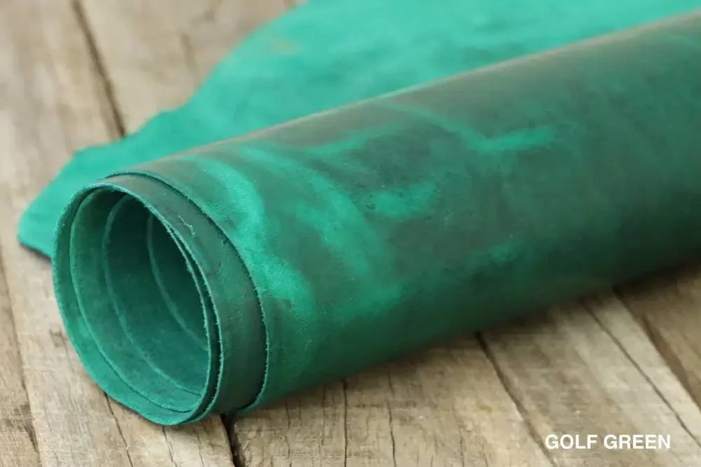 Horween Dublin, Golf Green Rockford, leather (Copy)