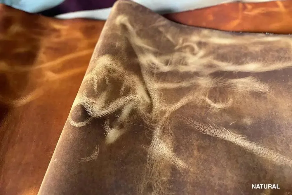 Horween Leather, Natural Dublin Vegetable tanned leather (Copy)