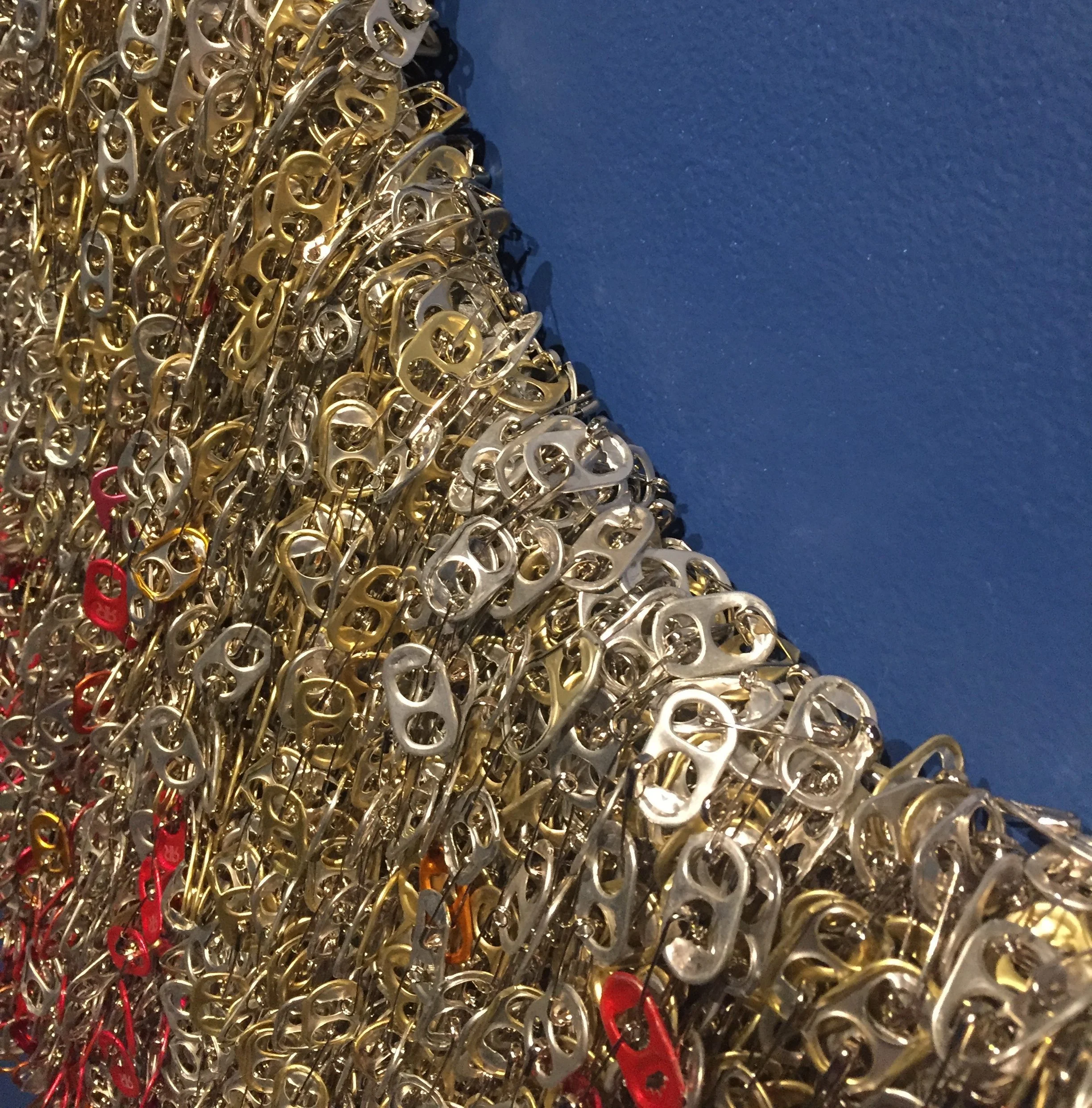 Detail of Virginia Fleck’s “Treasure 2.7”