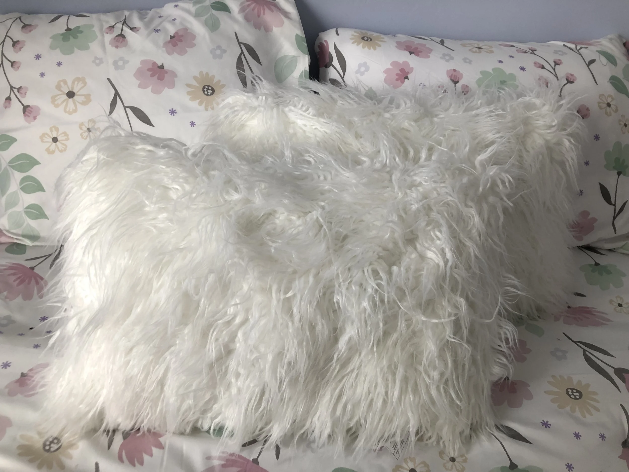 large fluffy pillows