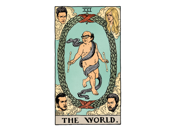 The World" 8x10 Color Print - Signed The Deck
