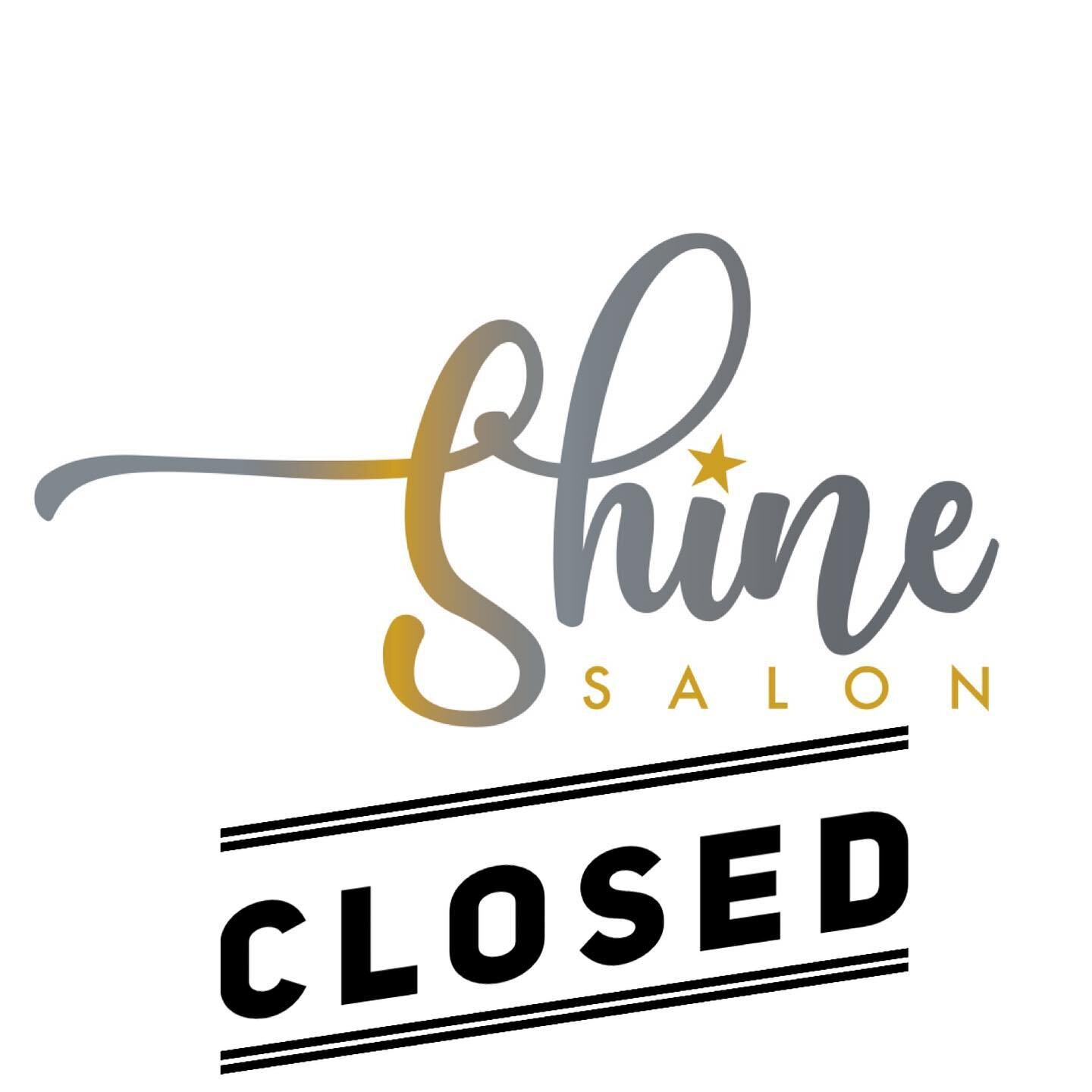 Shine salon will remain closed

We hope to begin to soft open sometime in May following our mayor and counsel&rsquo;s caution and will continue to follow the advice of doctors and experts. We will reopen when it is deemed safe for our local businesse