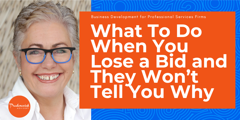 What To Do When You Lose A Bid And They Wont Tell You Why