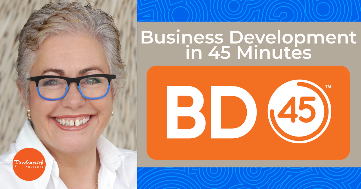 BD45: Expert Business Development Consultations for Lawyers &amp; Accountants in 45 Minutes