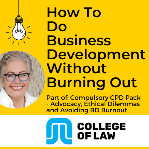 Professional Development Workshops for Lawyers | Prodonovich Advisory ...