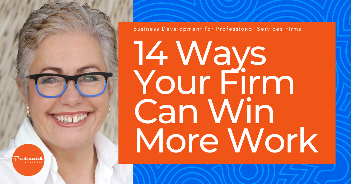 14 Ways Your Firm Can Win More Work