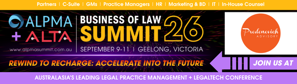 Prodonovich Advisory are sponsors of the ALPMA ALTA Summit