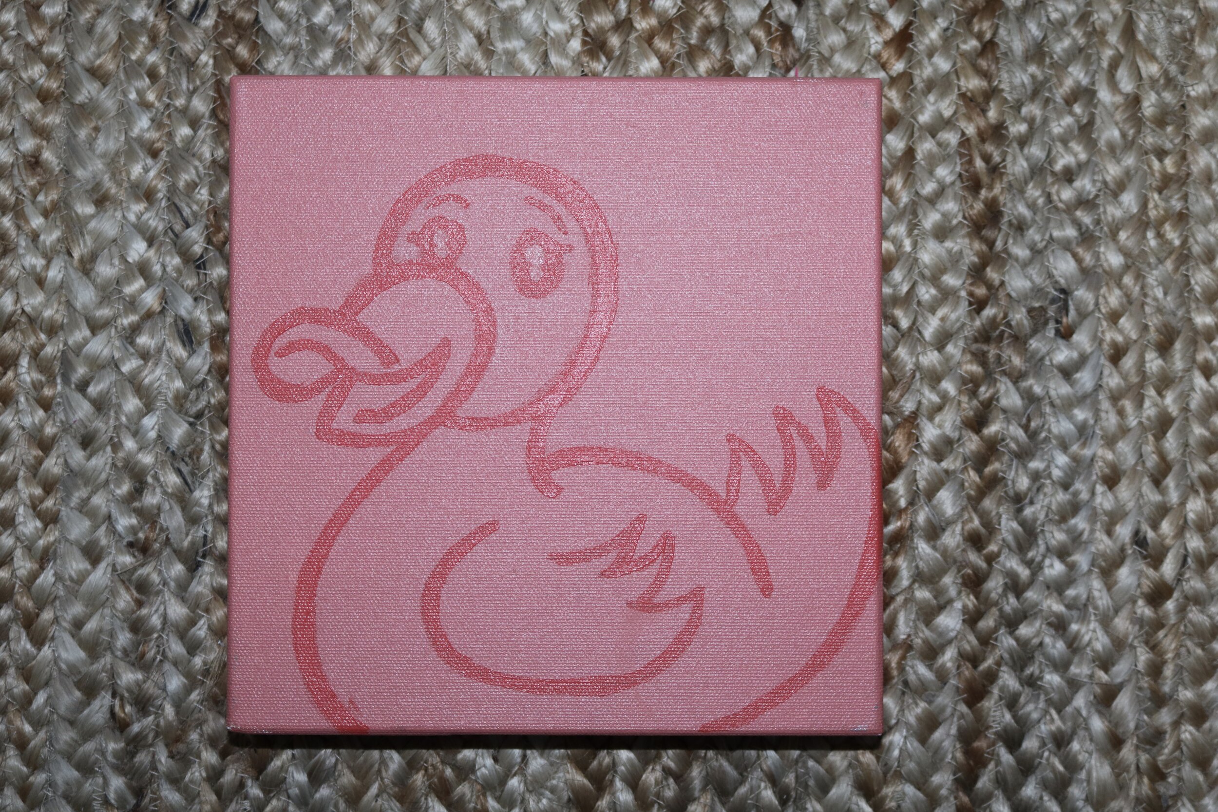 DUCKS - HAND PAINTED ART
