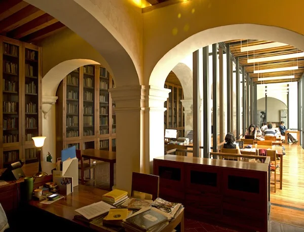 Juan De Cordova Public Library in Oaxaca, Mexico
