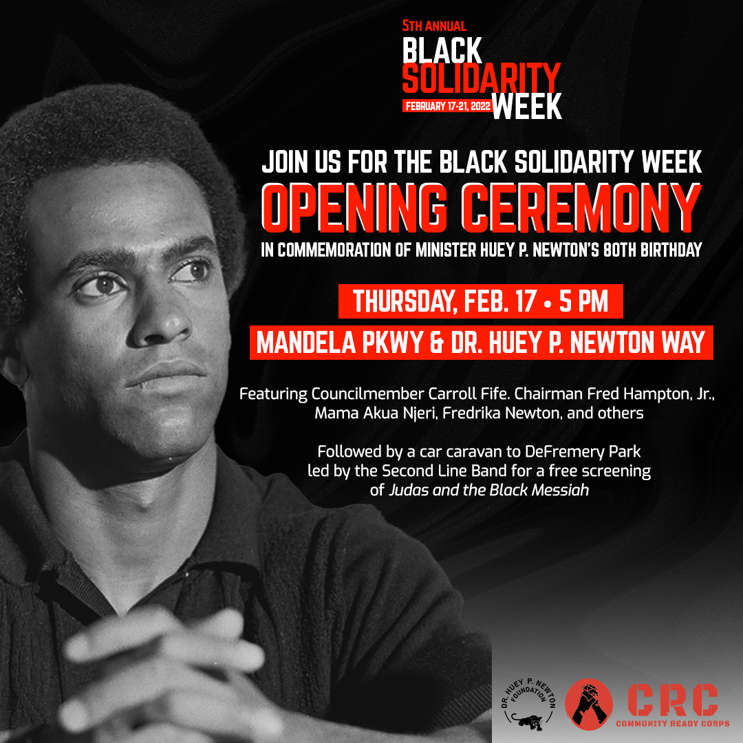 Black Solidarity Week Opening Ceremony