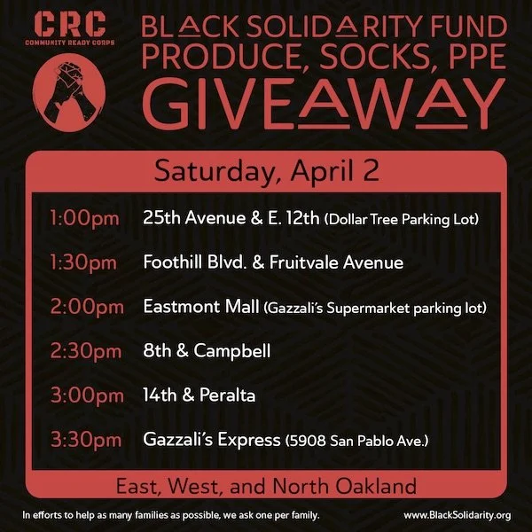 Produce &amp; PPE Giveaway