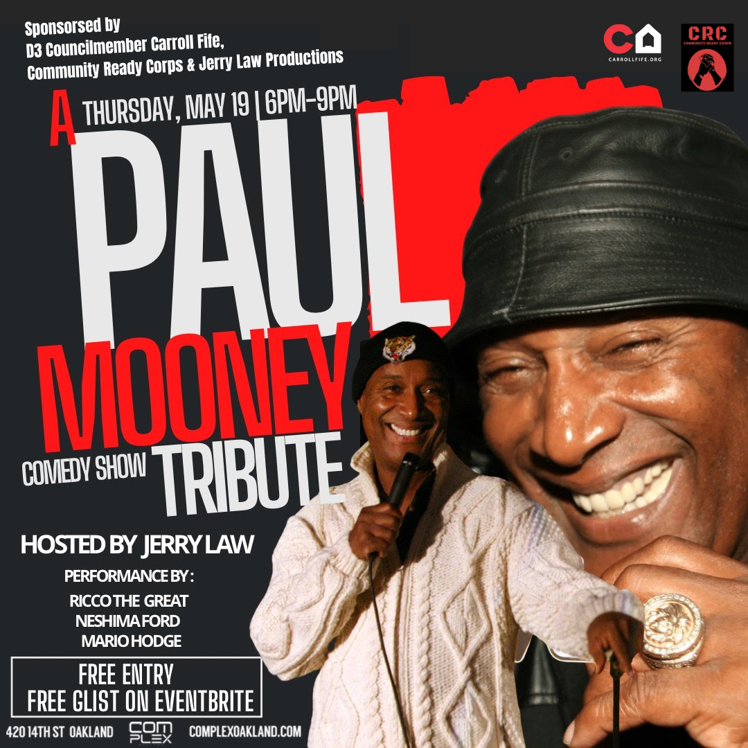 Paul Mooney Tribute Comedy Show