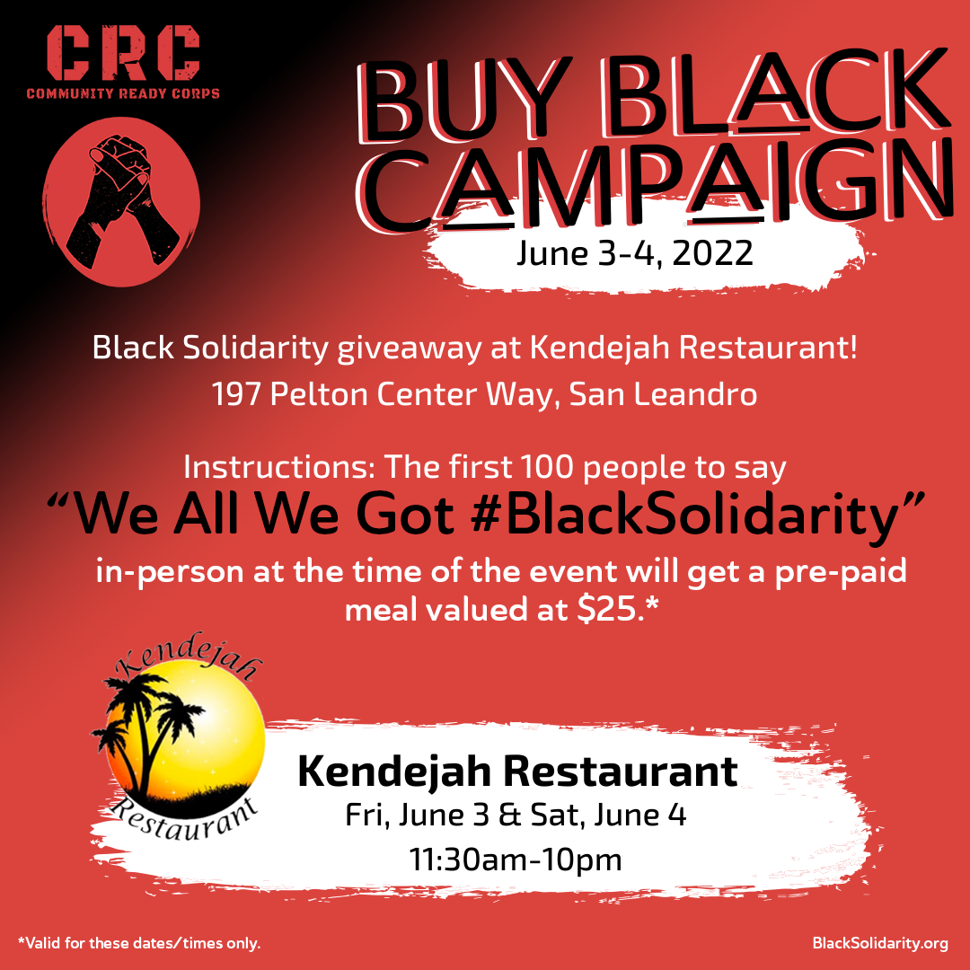 Buy Black Giveaway at Kendejah Restaurant!